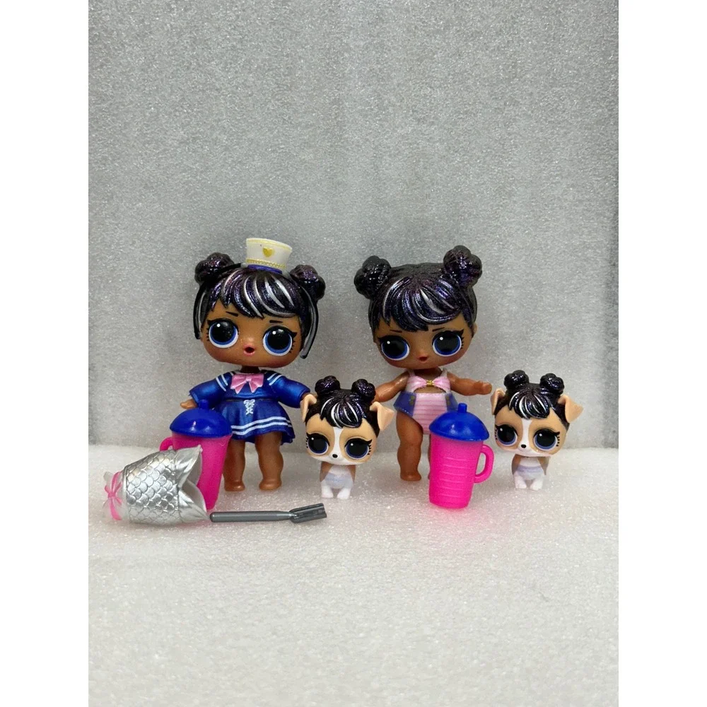LOL Surprise Dolls 2 Big Sisters 2 Pets Lil Sisters‎ Blue Sailor Outfit Pink